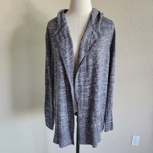 Lululemon Gray Hooded Sweater *Flaws*